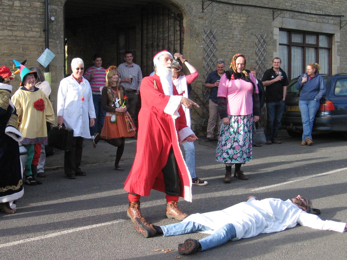 Father Christmas calls for a Dr